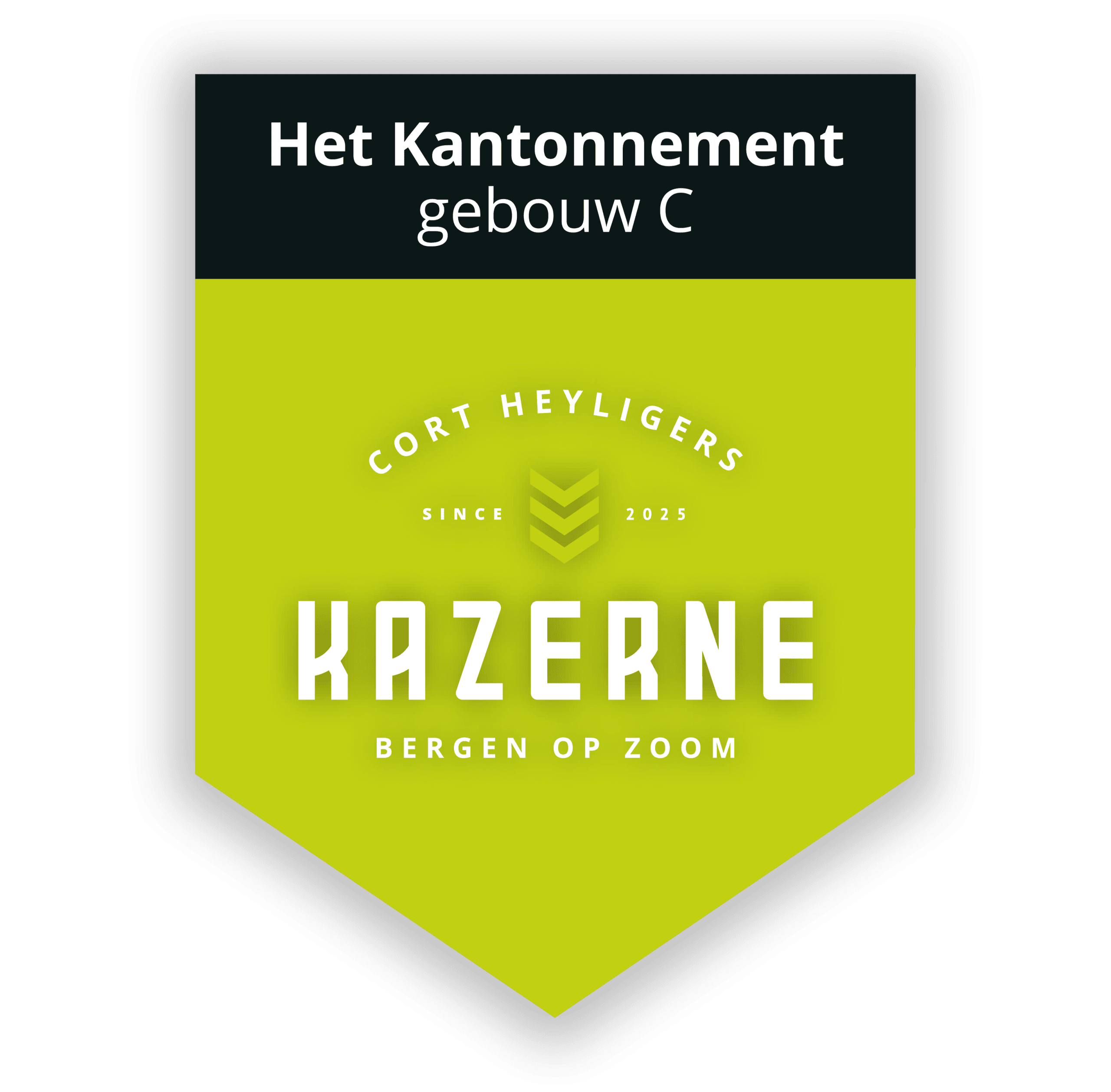 Het Kantonnement gebouw C, Cort Heyligers Kazerne Bergen op Zoom
